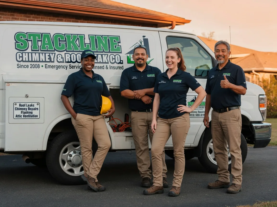 Chimney flashing repair company in Wrightstown, WI